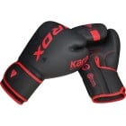 Боксови ръкавици - RDX F6 Kara Boxing Training Gloves Black/Red - BGR-F6MR